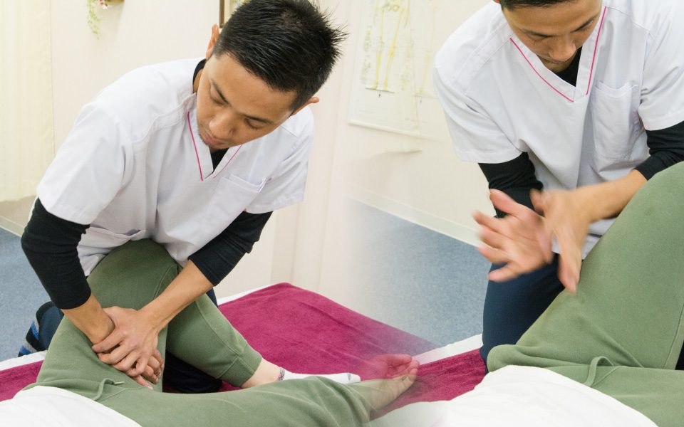 痛みをごまかすのではなく、
痛みの改善に本気です！